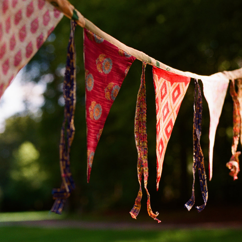 Birthday decorations with ribbons (2,5 meter)