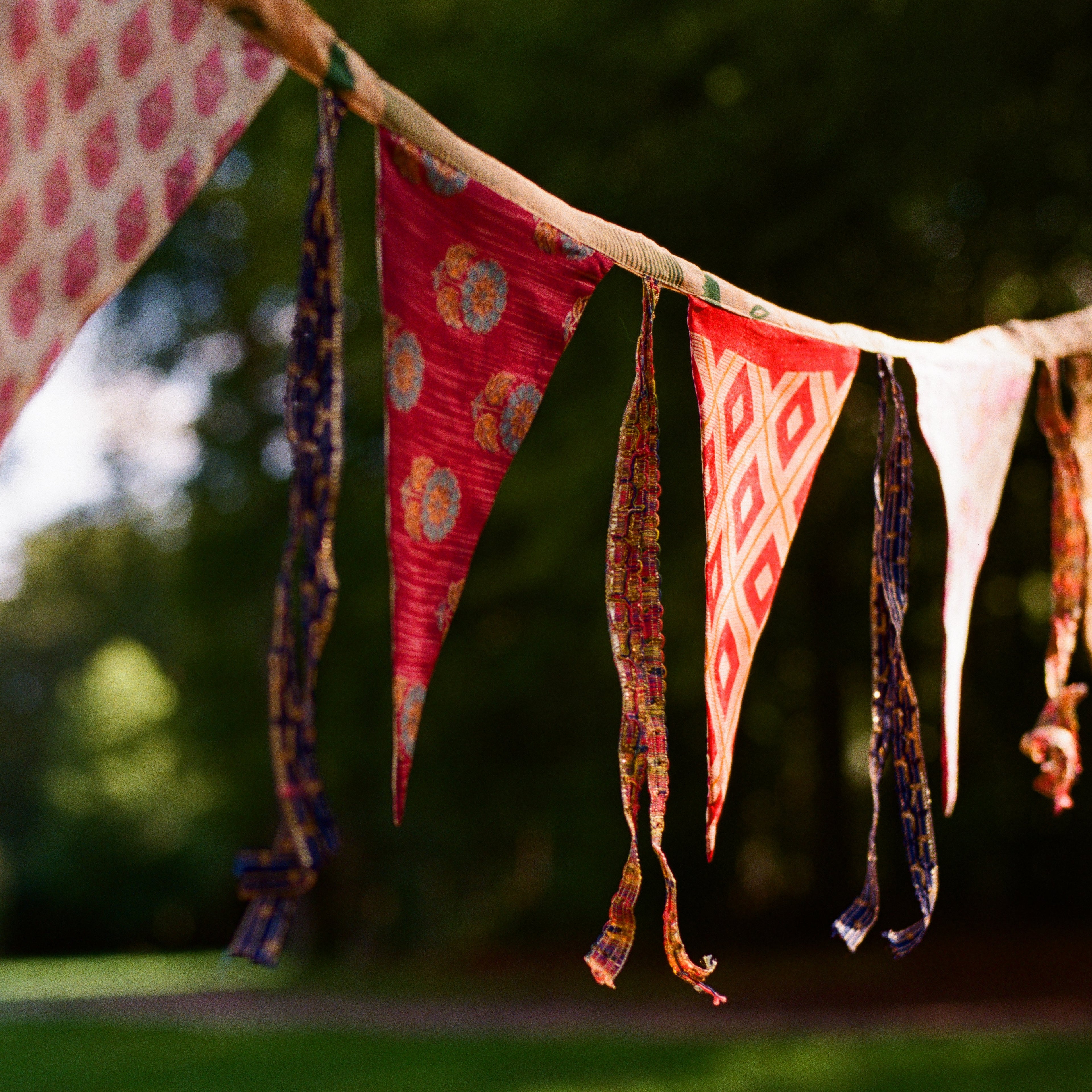 Birthday decorations with ribbons (2,5 meter)